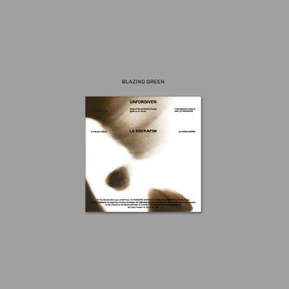 LE SSERAFIM - 1ST STUDIO ALBUM [UNFORGIVEN] [COMPACT VER.]