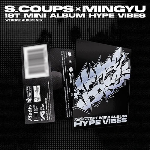 SCOUPSXMINGYU (SVT) - 1ST MINI ALBUM [HYPE VIBES] (WEVERSE ALBUMS VER.)