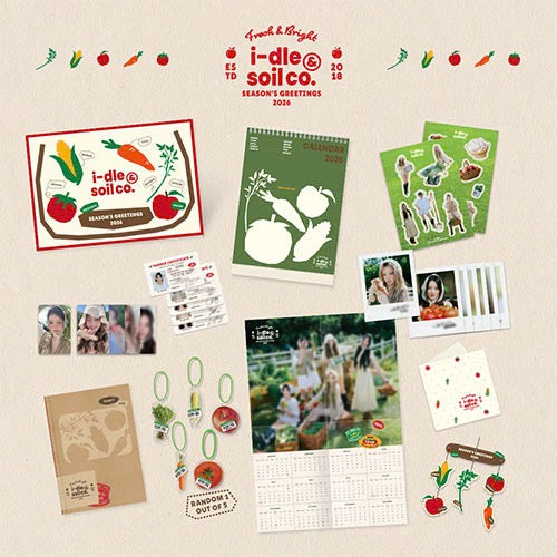 [PRE-ORDER] I-DLE - 2026 SEASON'S GREETING [I-DLE & SOIL CO.]