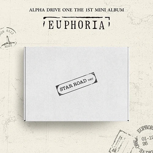[PRE-ORDER] ALPHA DRIVE ONE - THE 1ST MINI ALBUM [EUPHORIA] (STAR ROAD VER.)