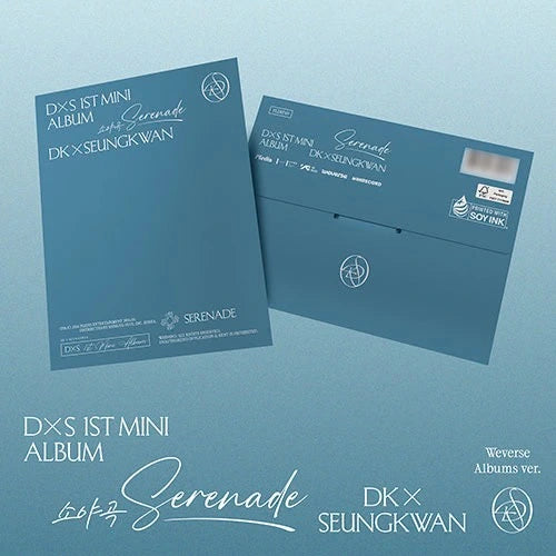 [PRE-ORDER] DK X SEUNGKWAN (SEVENTEEN) - 1ST MINI ALBUM [SERENADE] (WEVERSE VER.)