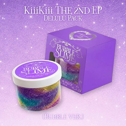 KIIIKIII - THE 2ND EP [DELULU PACK] (BUBBLE VER.)