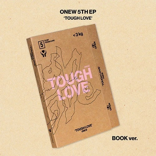 ONEW - 5TH MINI ALBUM [TOUGH LOVE] (BOOK VER.)