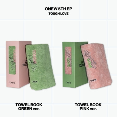 ONEW - 5TH MINI ALBUM [TOUGH LOVE] (TOWEL BOOK VER.)