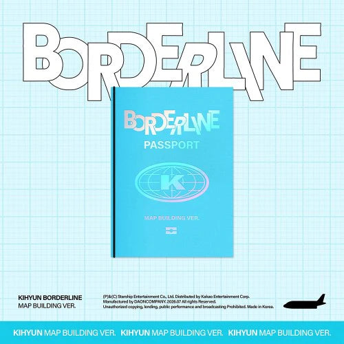 KIHYUN - EP [BORDERLINE] (MAP BUILDING VER.)
