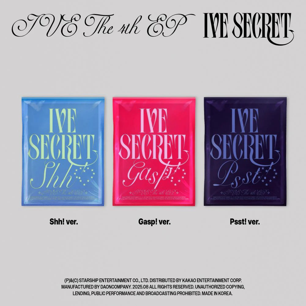 IVE - THE 4TH EP [IVE SECRET]