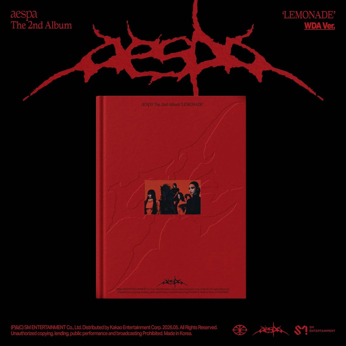 AESPA - 2ND ALBUM [LEMONADE] (WDA VER.)
