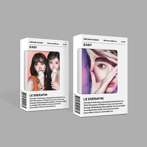 LE SSERAFIM - 3RD MINI ALBUM [EASY] (WEVERSE VER.)