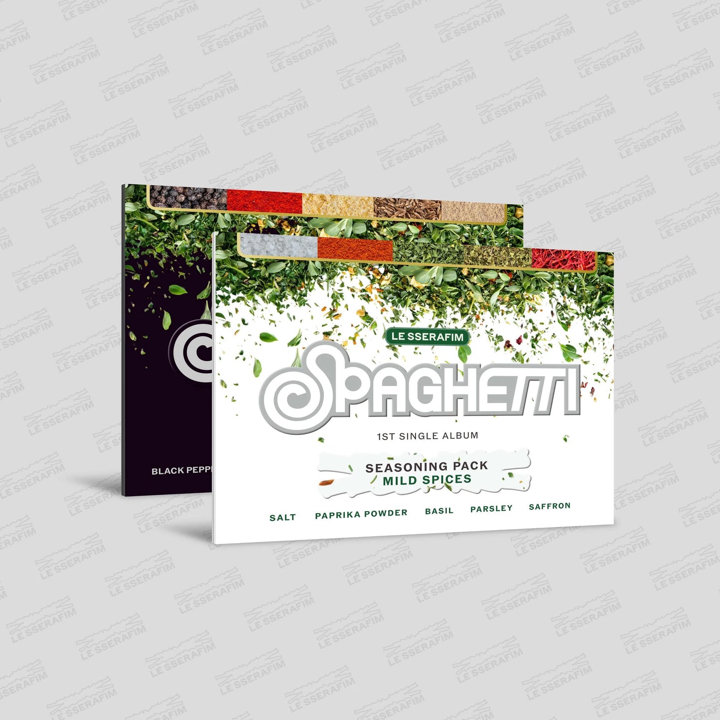 LE SSERAFIM - 1ST SINGLE ALBUM [SPAGHETTI] (WEVERSE ALBUMS VER.)