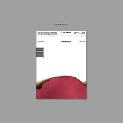 LE SSERAFIM - 1ST STUDIO ALBUM [UNFORGIVEN]