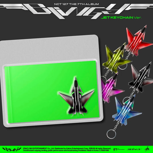 [PRE-ORDER] NCT 127 - 7TH ALBUM [BLINGY] (JET KEYCHAIN VER.)