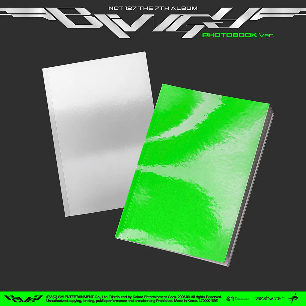[PRE-ORDER] NCT 127 - 7TH ALBUM [BLINGY] (PHOTOBOOK VER.)