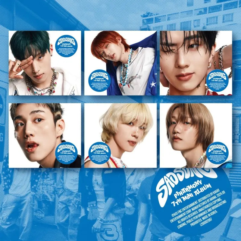 P1HARMONY - 7TH MINI ALBUM [SAD SONG] (DIGIPACK)