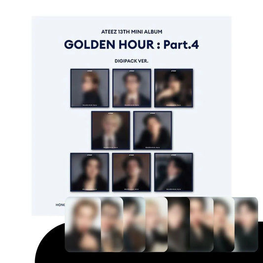 [PRE-ORDER] ATEEZ - 13TH MINI ALBUM [GOLDEN HOUR : PART.4] (DIGIPACK VER.) (+TOKTOQ PRE-ORDER BENEFIT)