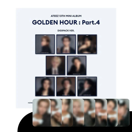 [PRE-ORDER] ATEEZ - 13TH MINI ALBUM [GOLDEN HOUR : PART.4] (DIGIPACK VER.) (+FROMM PRE-ORDER BENEFIT)