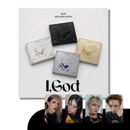 XLOV - 2ND MINI ALBUM [I,GOD] (+ HELLOLIVE PRE-ORDER BENEFIT)
