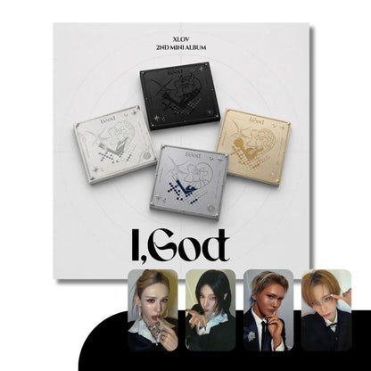 XLOV - 2ND MINI ALBUM [I,GOD] (+ JUMPUP PRE-ORDER BENEFIT)