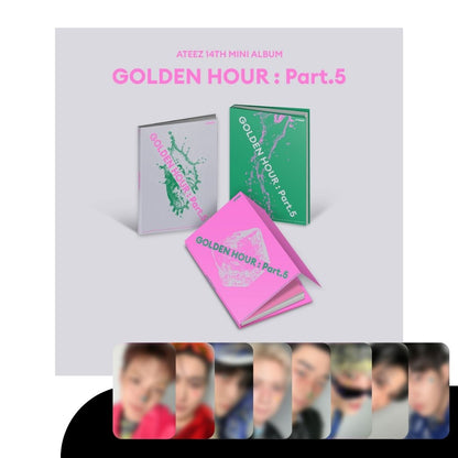 [PRE-ORDER] ATEEZ - 14TH MINI ALBUM [GOLDEN HOUR: PART 5] (+TOKTOQ PRE-ORDER BENEFIT)