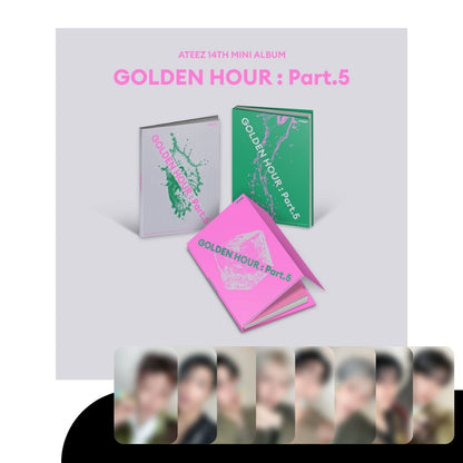 [PRE-ORDER] ATEEZ - 14TH MINI ALBUM [GOLDEN HOUR: PART 5] (+FROMM STORE PRE-ORDER BENEFIT)