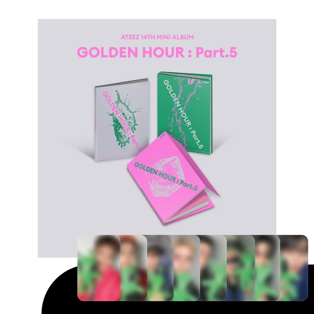 [PRE-ORDER] ATEEZ - 14TH MINI ALBUM [GOLDEN HOUR: PART 5] (+YES24 PRE-ORDER BENEFIT)
