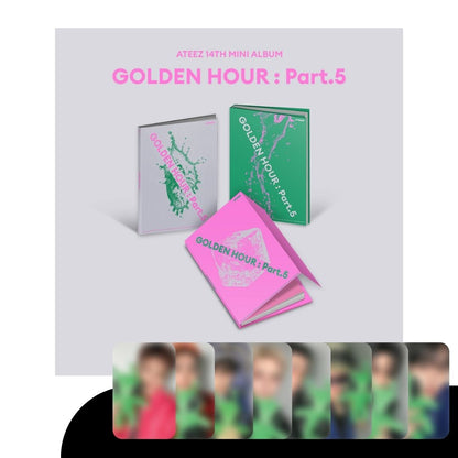 [PRE-ORDER] ATEEZ - 14TH MINI ALBUM [GOLDEN HOUR: PART 5] (+YES24 PRE-ORDER BENEFIT)