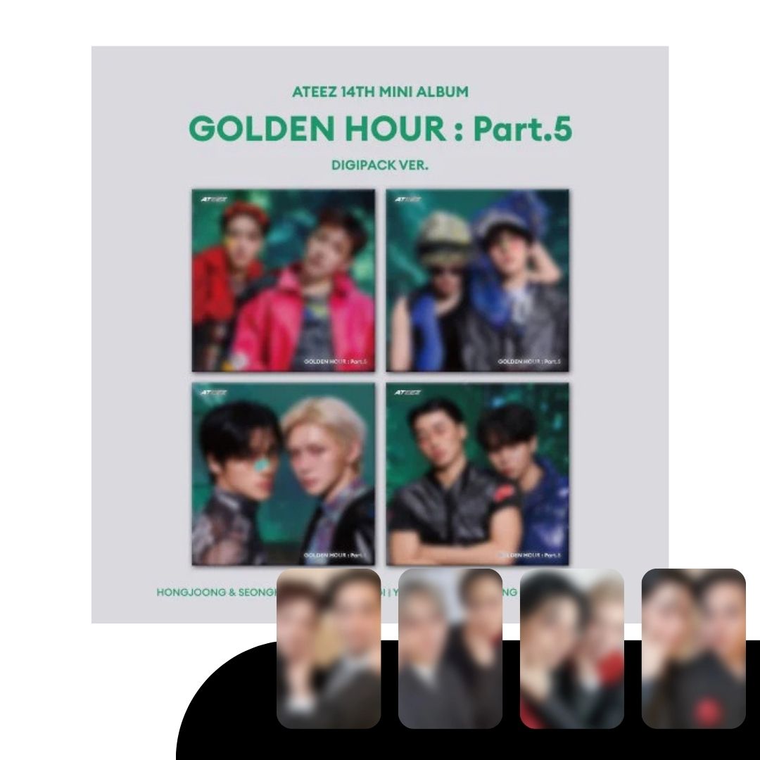 [PRE-ORDER] ATEEZ - 14TH MINI ALBUM [GOLDEN HOUR: PART 5] (UNIT DIGIPACK VER.) (+FROMM PRE-ORDER BENEFIT)