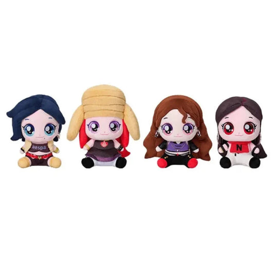 [PRE-ORDER] AESPA - TEENIEPING X AESPA [25CM PLUSH DOLL] (DIRTY WORK VER.)