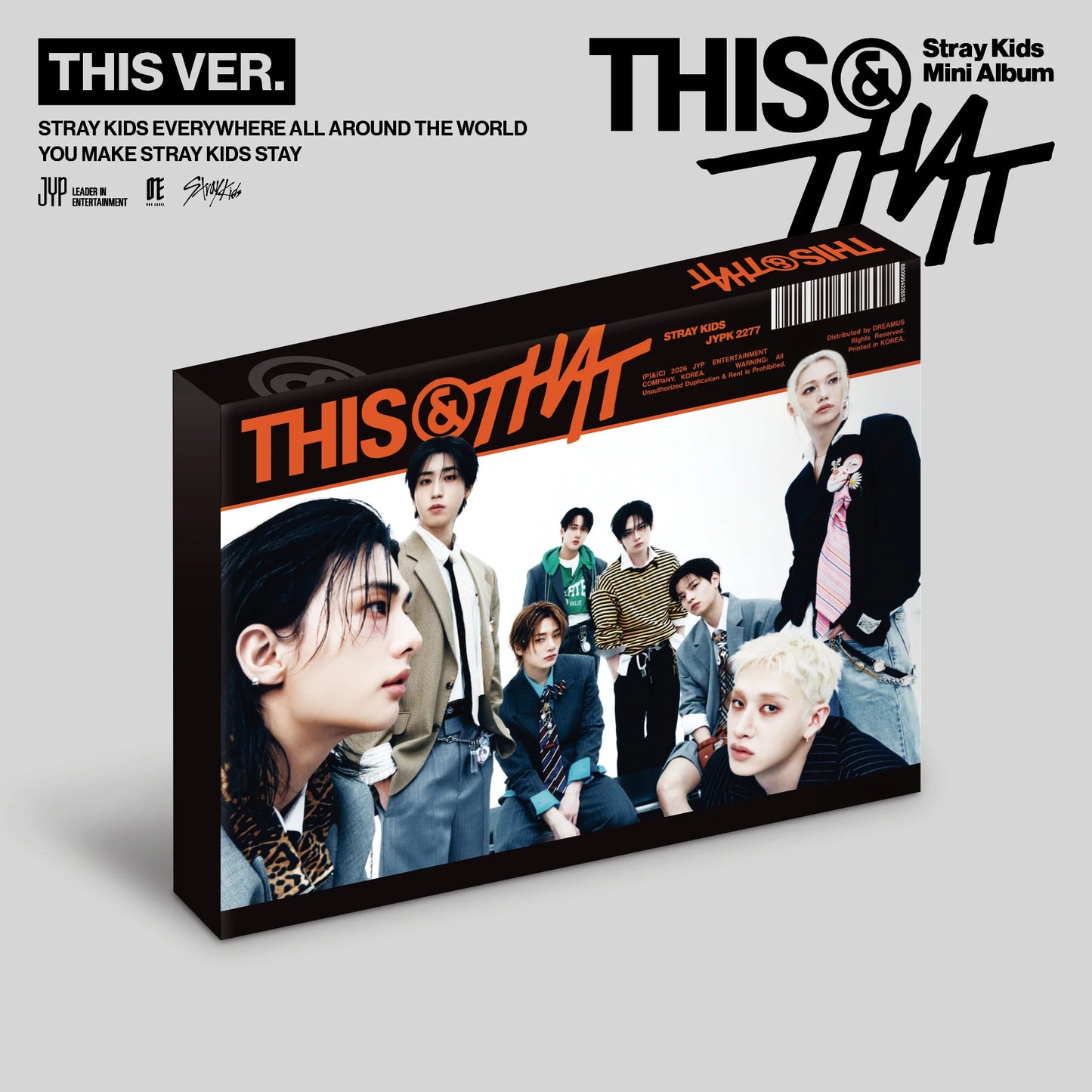 STRAY KIDS - 10TH MINI ALBUM [THIS & THAT]