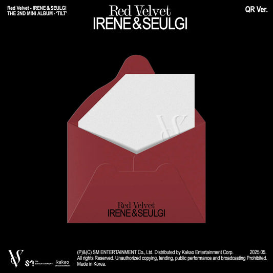 IRENE & SEULGI (RED VELVET) - 2ND MINI ALBUM [TILT] (QR VER)