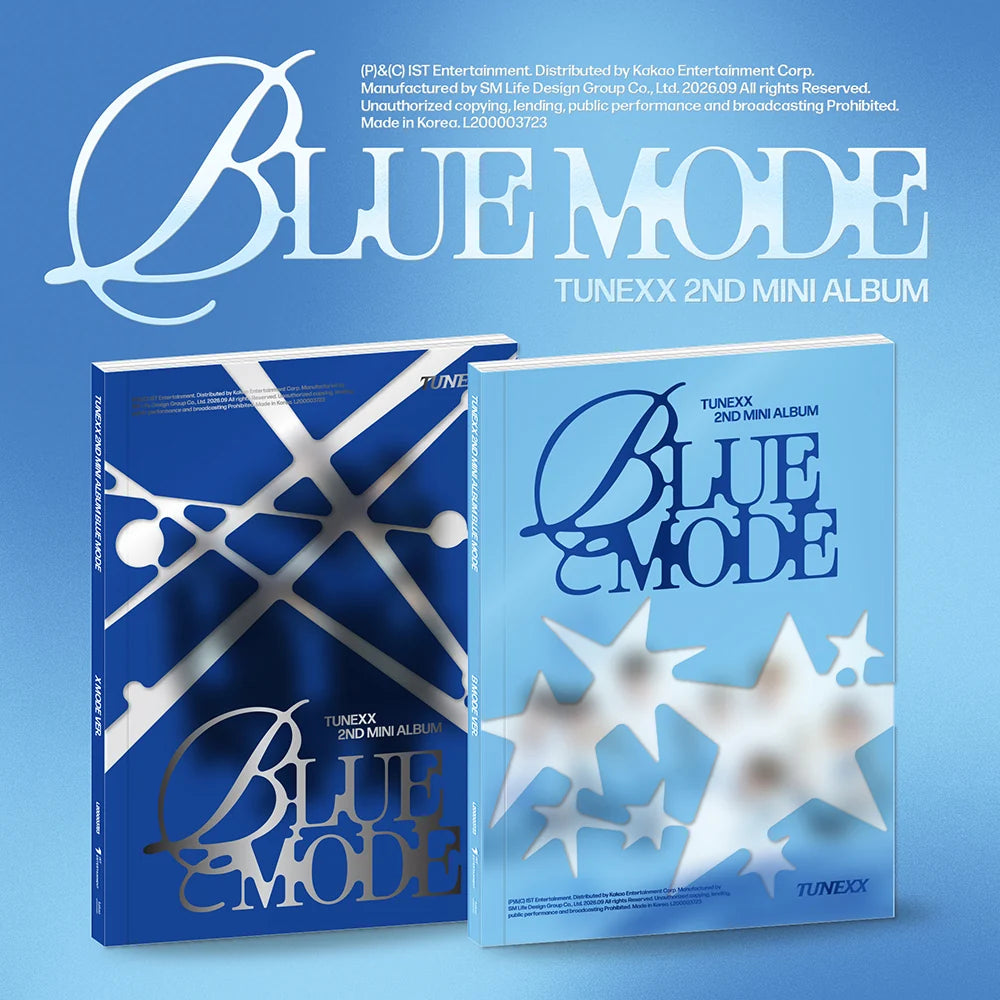 [PRE-ORDER] TUNEXX - 2ND MINI ALBUM [BLUE MODE]