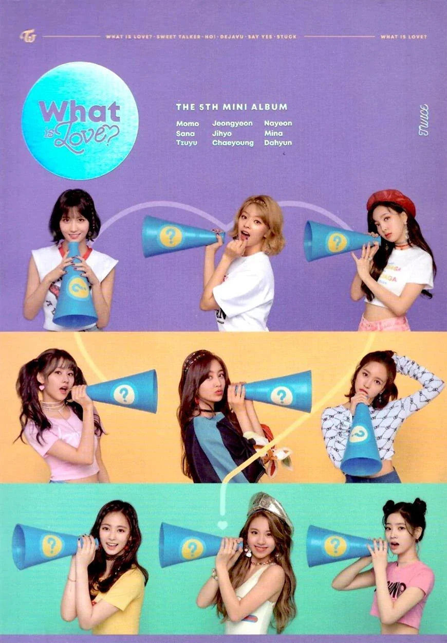 TWICE - 5TH MINI ALBUM [WHAT IS LOVE?]