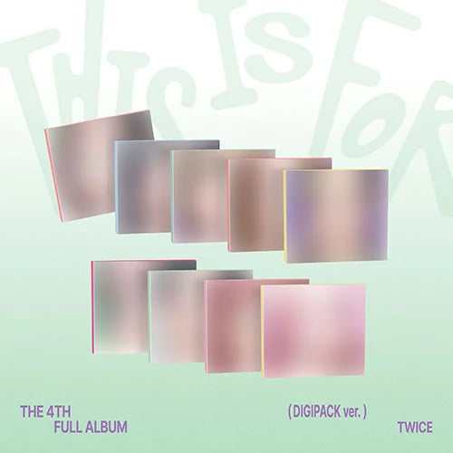 TWICE - 4TH ALBUM [THIS IS FOR] (DIGIPACK VER.) (+PHOTOCARD)