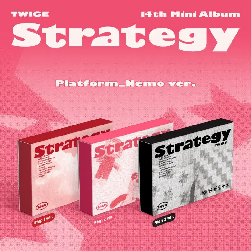 TWICE - 14TH MINI ALBUM [STRATEGY] (NEMO VER.)