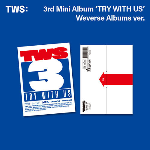 TWS - 3RD MINI ALBUM [TRY WITH US] (WEVERSE VER.)