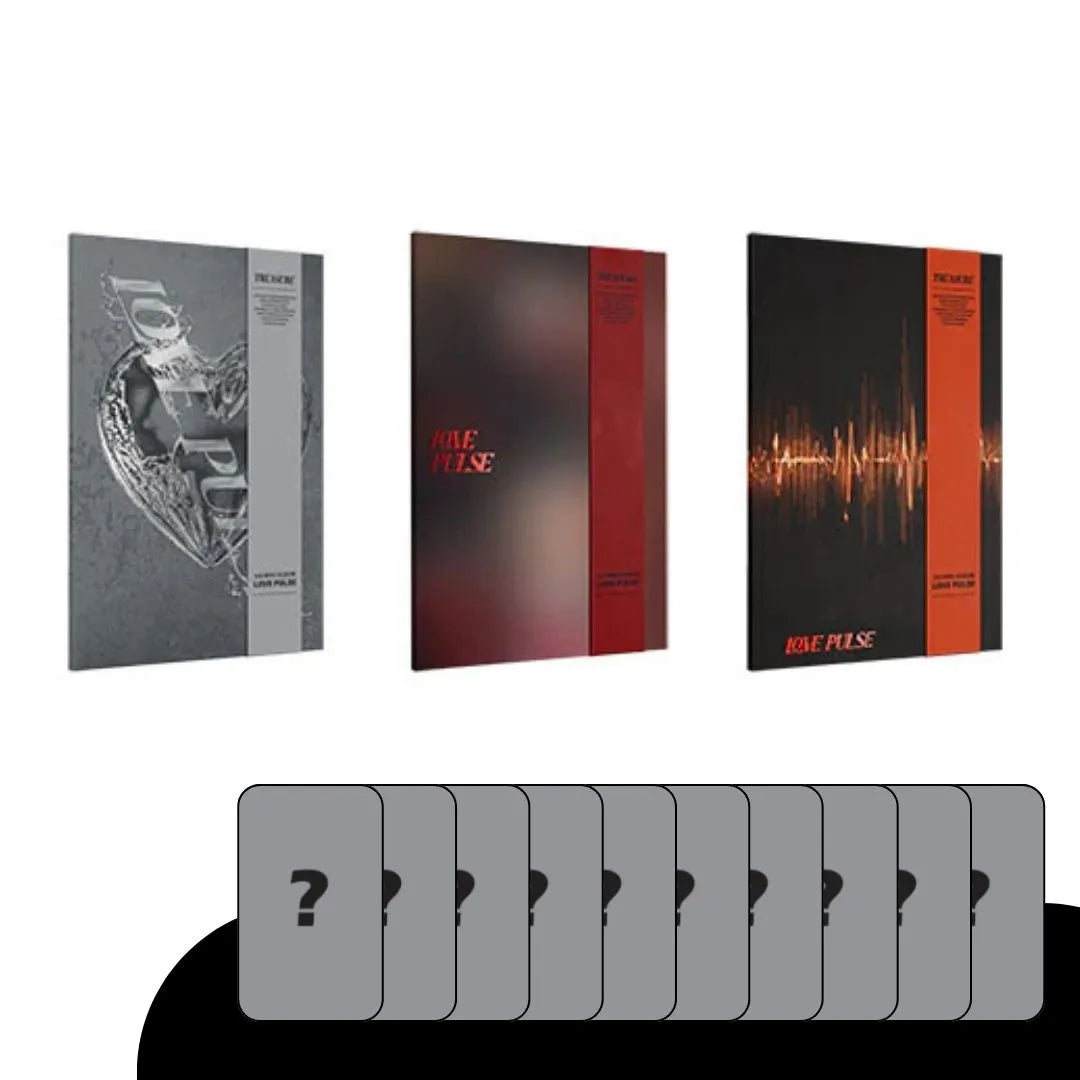 [PRE-ORDER] TREASURE - 3RD MINI ALBUM [LOVE PULSE] (+WITHMUU PRE-ORDER BENEFIT))
