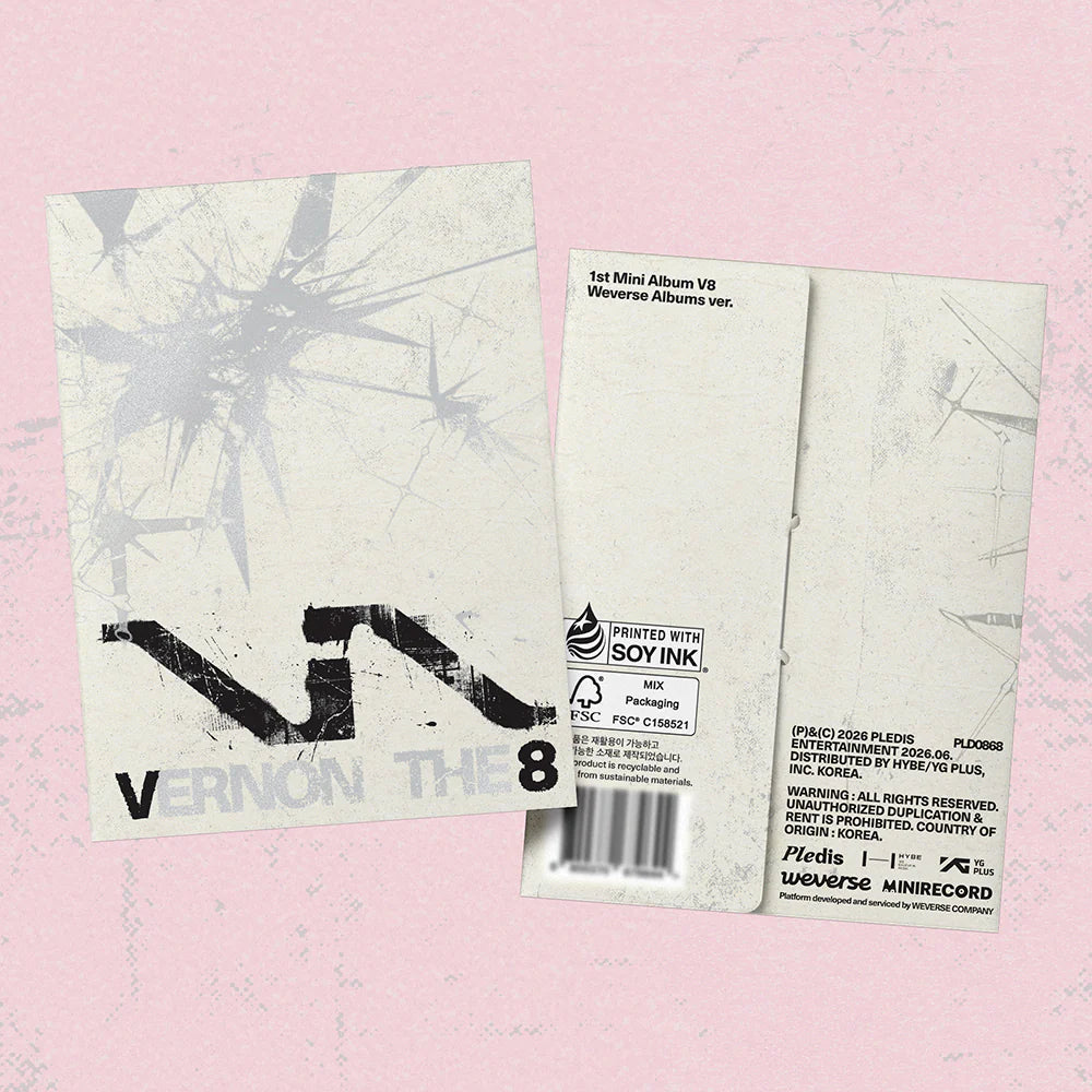 [PRE-ORDER] V8 (SEVENTEEN) - 1ST MINI ALBUM [V8] (WEVERSE ALBUMS VER)