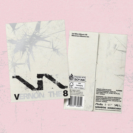 [PRE-ORDER] V8 (SEVENTEEN) - 1ST MINI ALBUM [V8] (WEVERSE ALBUMS VER)
