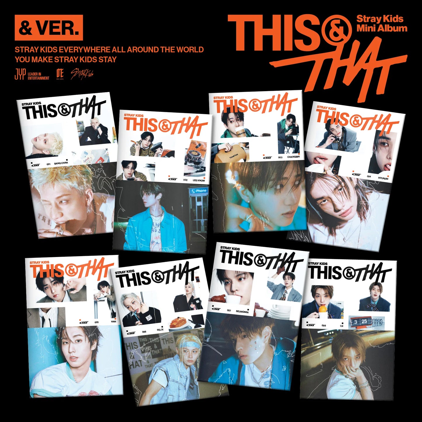 STRAY KIDS - 10TH MINI ALBUM [THIS & THAT] (& VER.)