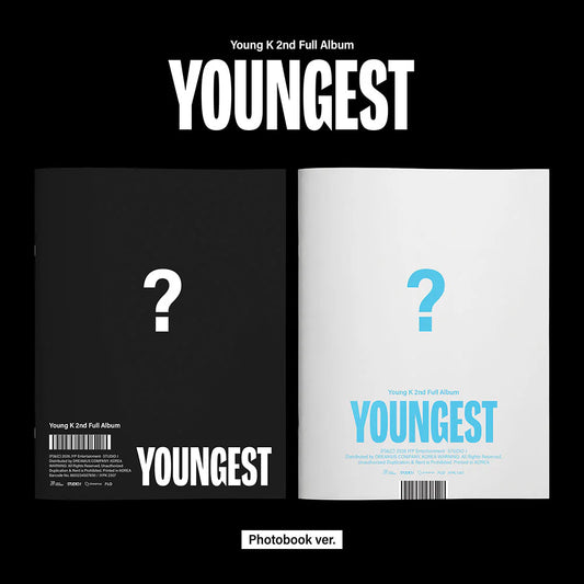 [PRE-ORDER] YOUNG K (DAY6) - YOUNGEST (PHOTOBOOK VER.)