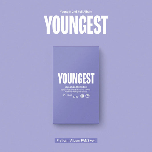 [PRE-ORDER] YOUNG K (DAY6) - YOUNGEST (PLATFORM ALBUM FANS VER.)