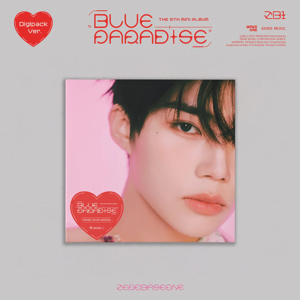 ZEROBASEONE - 5TH MINI ALBUM [BLUE PARADISE] (DIGIPACK VER.)