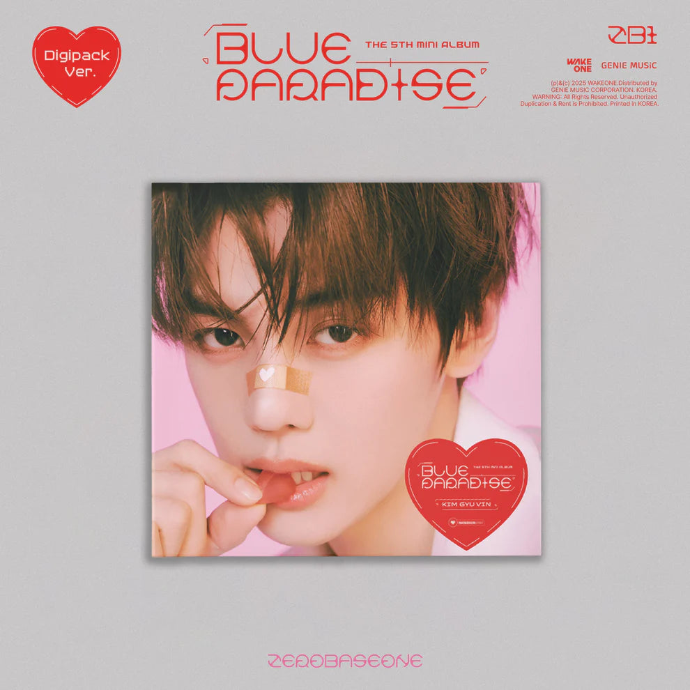 ZEROBASEONE - 5TH MINI ALBUM [BLUE PARADISE] (DIGIPACK VER.)