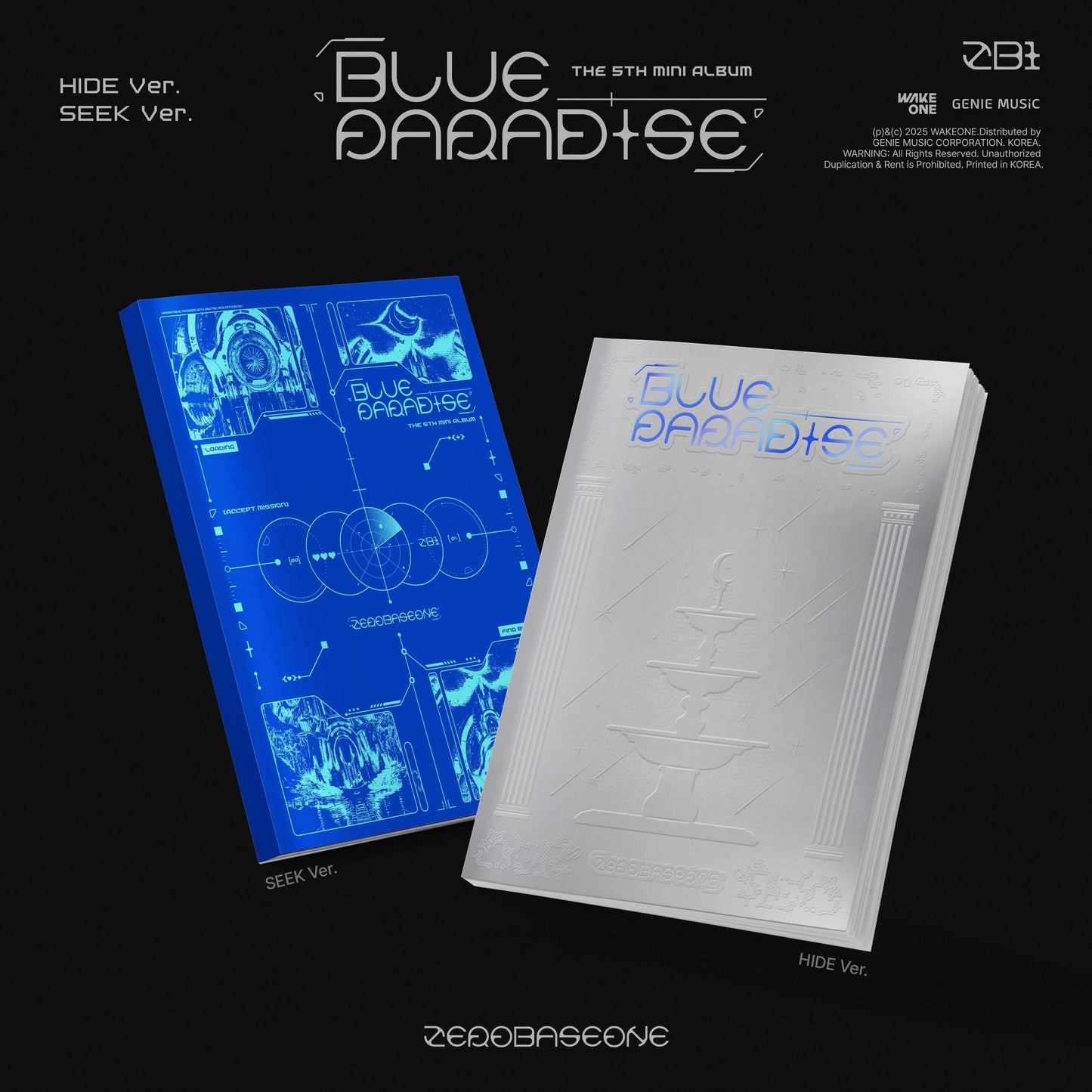 ZEROBASEONE - 5TH MINI ALBUM [BLUE PARADISE]