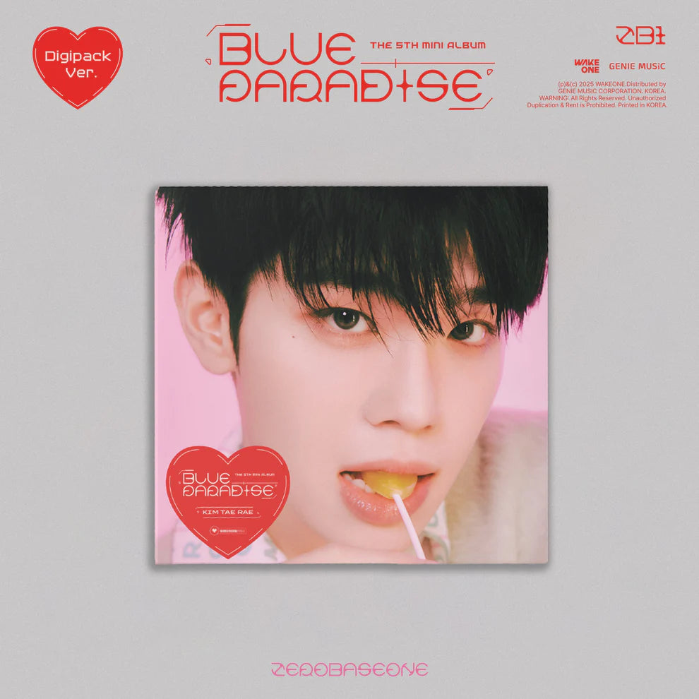 ZEROBASEONE - 5TH MINI ALBUM [BLUE PARADISE] (DIGIPACK VER.)