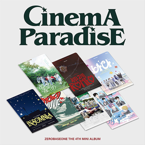 ZEROBASEONE (ZB1) - 4TH MINI ALBUM [CINEMA PARADISE] (ZEROSE VER.)