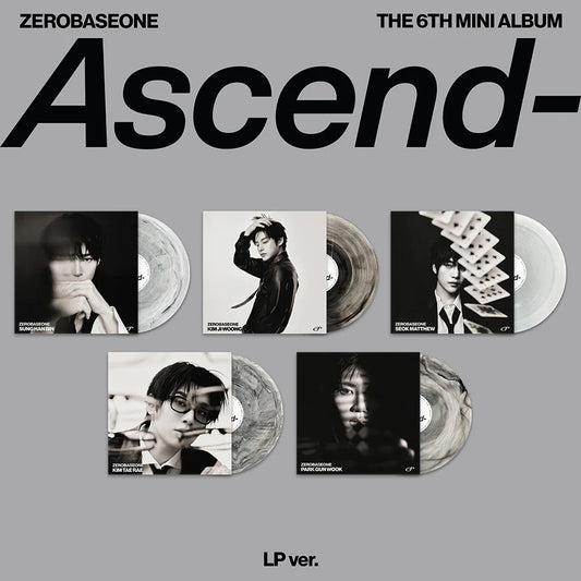 ZEROBASEONE - THE 6TH MINI ALBUM [ASCEND-] LP VER. (LIMITED EDITION)
