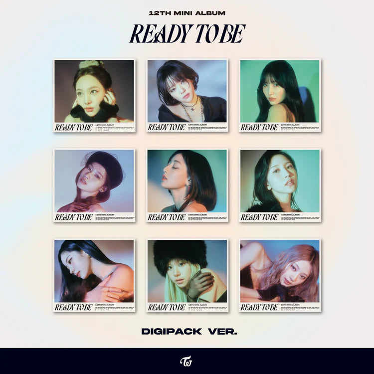 TWICE - 12TH MINI ALBUM [READY TO BE] (DIGIPACK)