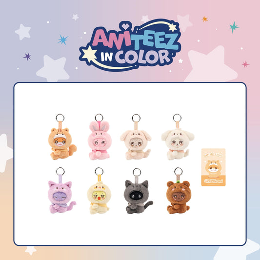 [PRE-ORDER] ATEEZ - OFFICIAL MD [ANITEEZ IN COLOR] ANITEEZ X TINY PLUSH KEYRING