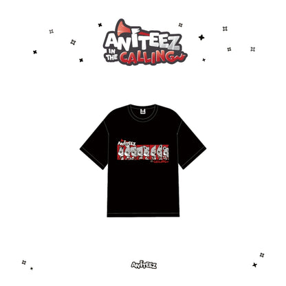 [PRE-ORDER] ATEEZ - OFFICIAL MD [ANITEEZ IN THE CALLING] BLACK T-SHIRT
