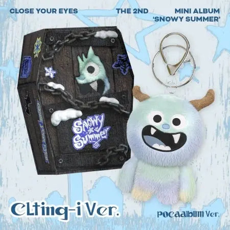 CLOSE YOUR EYES - 2ND MINI ALBUM [SNOWY SUMMER] (CLTING-I VER.)